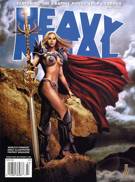 Heavy Metal #233 (2008) Comic Books Heavy Metal