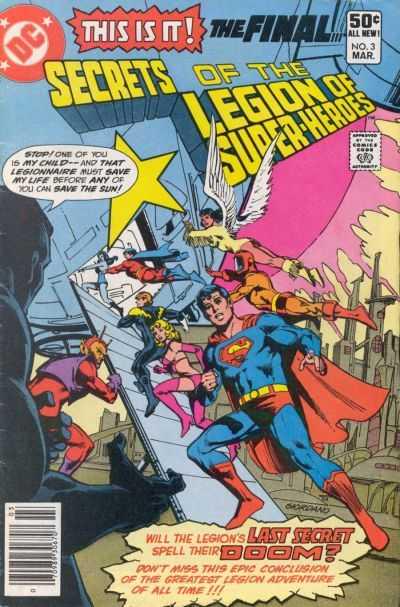 Secrets of the Legion of Super-Heroes #3 (1981) Comic Books Secrets of the Legion of Super-Heroes