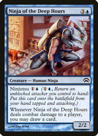 Ninja of the Deep Hours Magic Planechase 2012