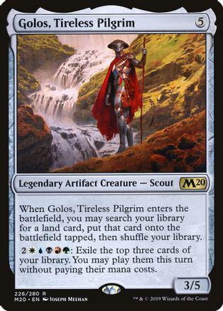 Golos, Tireless Pilgrim #226 Magic Core Set 2020
