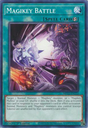 Magikey Battle MP22-EN222 YuGiOh 2022 Tin of the Pharaoh's Gods Mega Pack