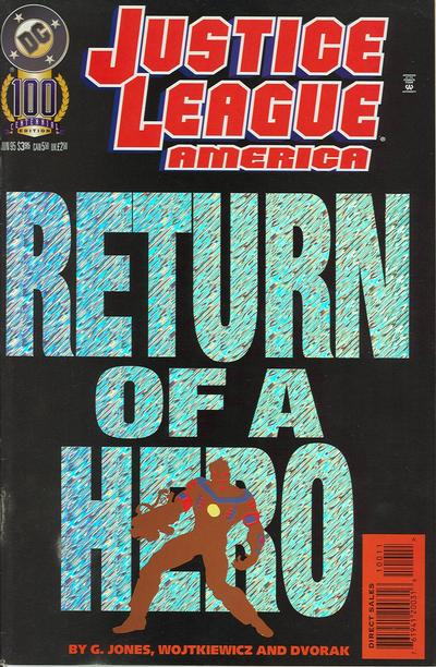 Justice League of America #100 (1995) Comic Books Justice League of America
