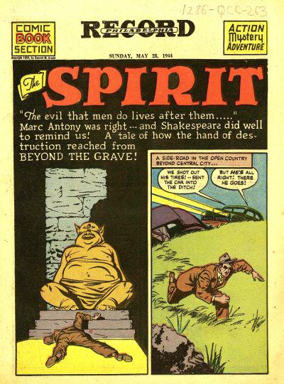 Spirit #5/28/1944 (1944) Comic Books Spirit