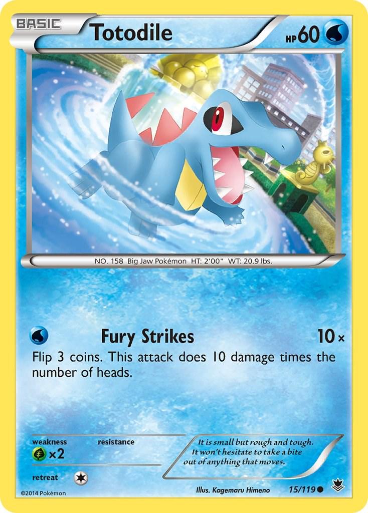 Totodile #15 Pokemon Phantom Forces