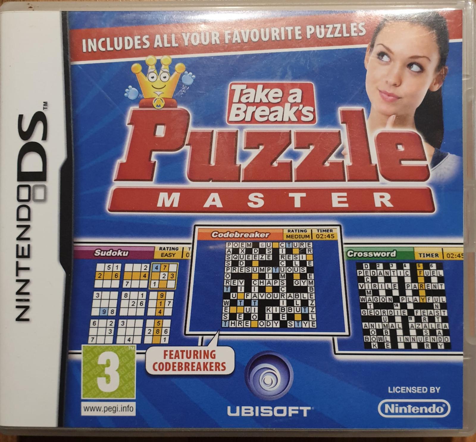 Take a Break's Puzzle Master PAL Nintendo DS