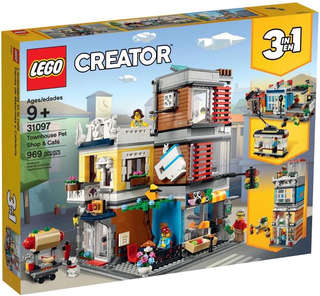 Townhouse Pet Shop & Cafe #31097 LEGO Creator