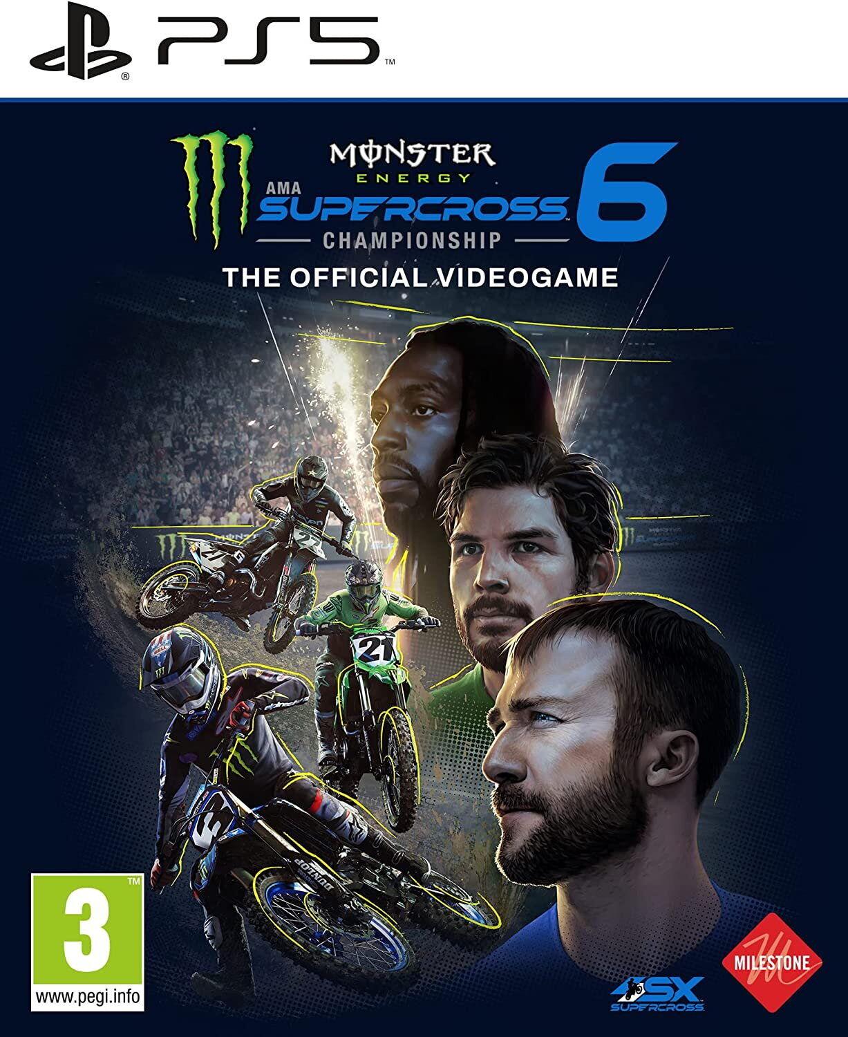 Monster Energy Supercross 6 PAL Playstation 5