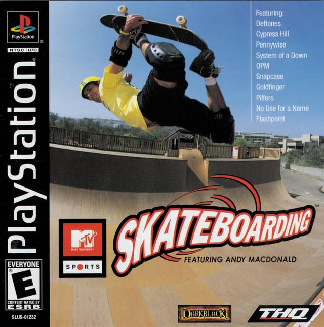 MTV Sports Skateboarding Playstation