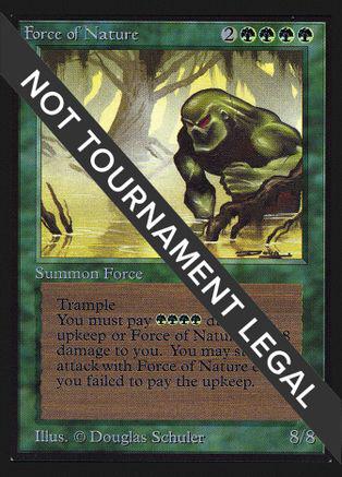 Force of Nature #195 Magic Collector's Edition