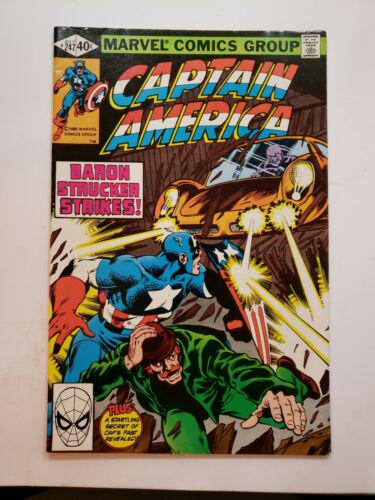 Captain America #247 (1980) Comic Books Captain America