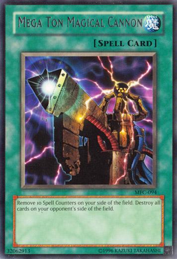 Mega Ton Magical Cannon MFC-094 YuGiOh Magician's Force