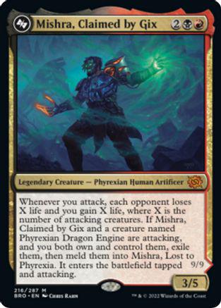 Mishra, Claimed by Gix #216 Magic Brother's War
