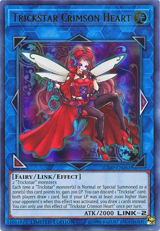 Trickstar Crimson Heart JUMP-EN083 YuGiOh Shonen Jump Promo