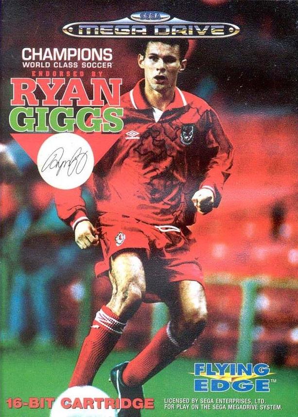 Champions World Class Soccer Endorsed by Ryan Giggs PAL Sega Mega Drive