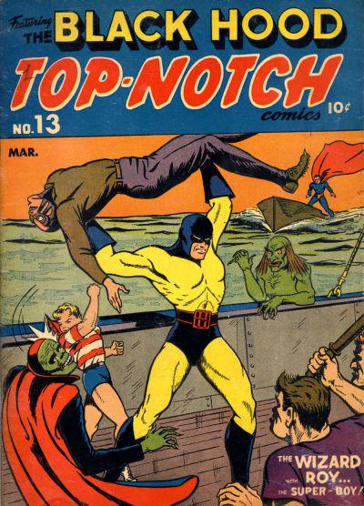 Top Notch Comics #13 (1941) Comic Books Top Notch Comics
