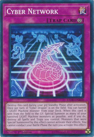 Cyber Network LEDD-ENB20 YuGiOh Legendary Dragon Decks