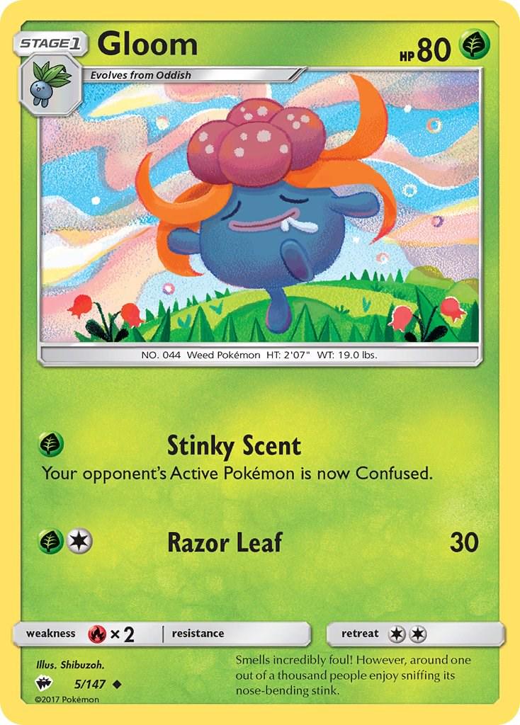 Gloom #5 Pokemon Burning Shadows