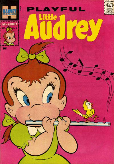 Playful Little Audrey #9 (1958) Comic Books Playful Little Audrey