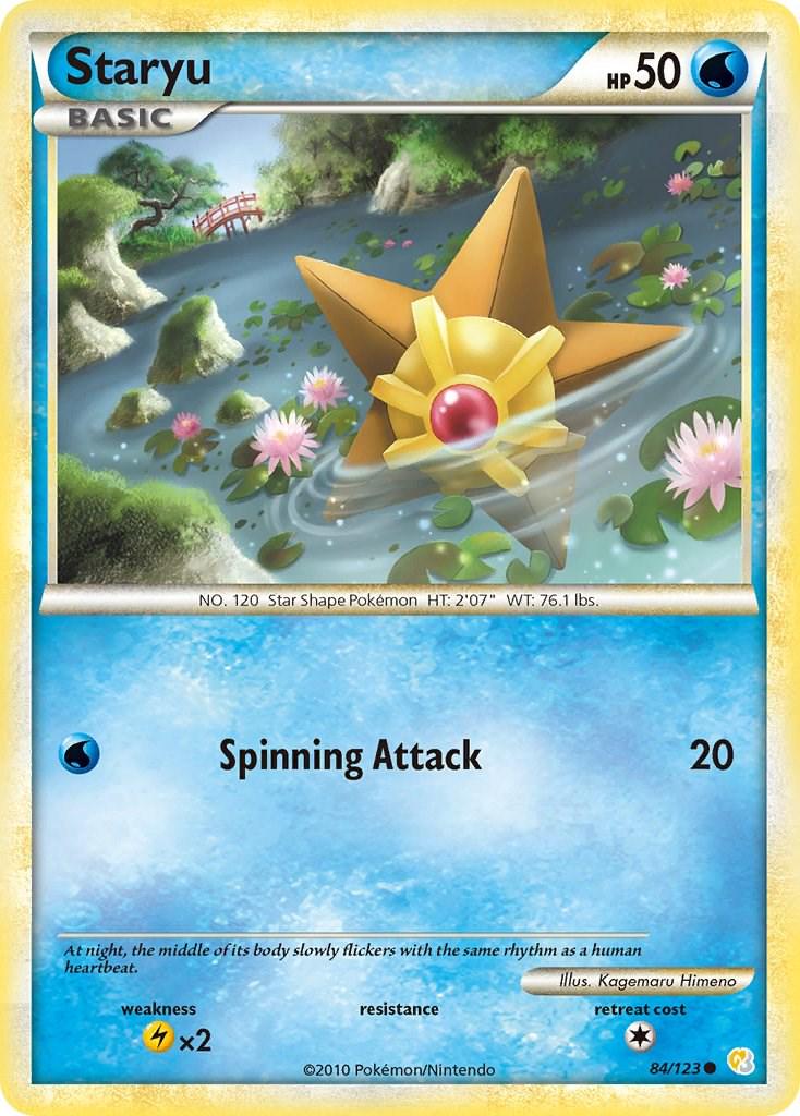 Staryu #84 Pokemon HeartGold & SoulSilver