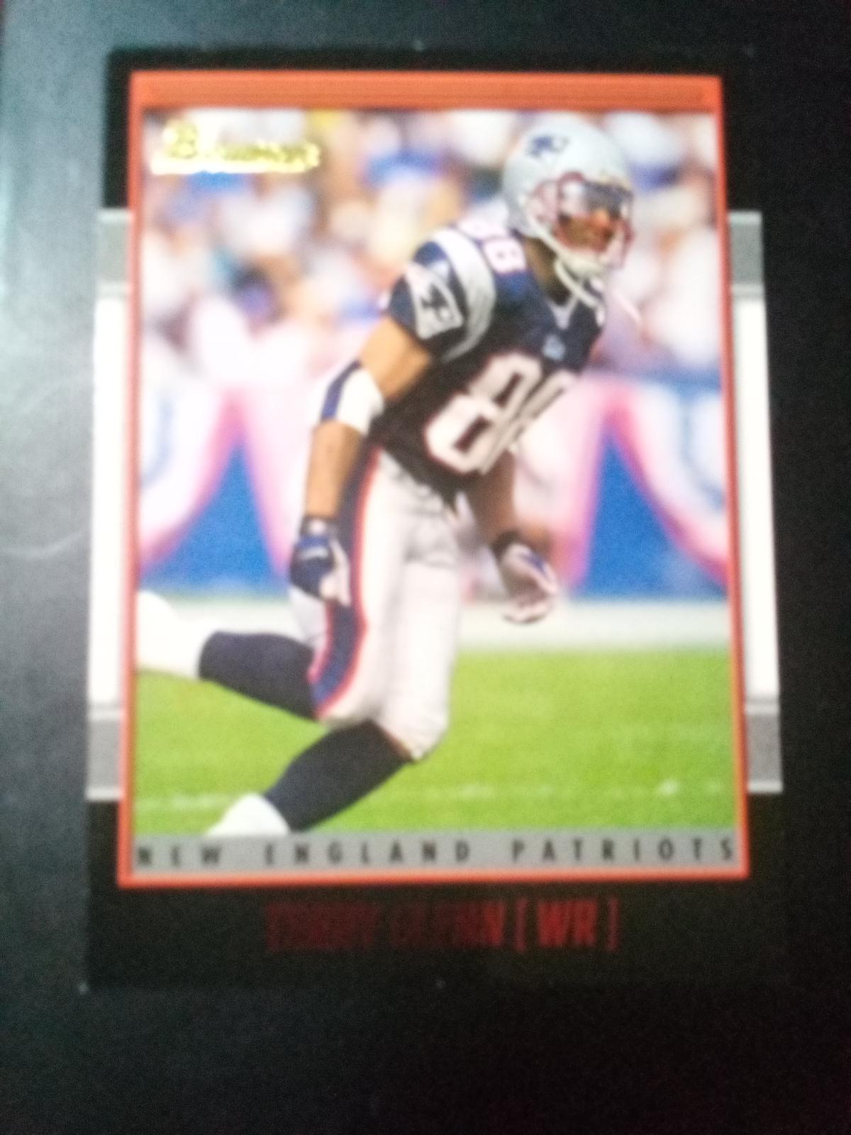 Terry Glenn #16 Football Cards 2001 Bowman