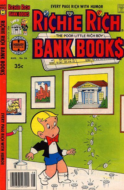 Richie Rich Bank Book #36 (1978) Comic Books Richie Rich Bank Book