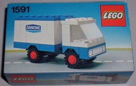 Danone Truck #1591 LEGO Town