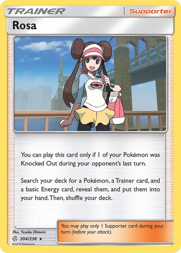 Rosa #204 Pokemon Cosmic Eclipse