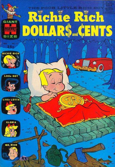 Richie Rich Dollars and Cents #11 (1966) Comic Books Richie Rich Dollars and Cents