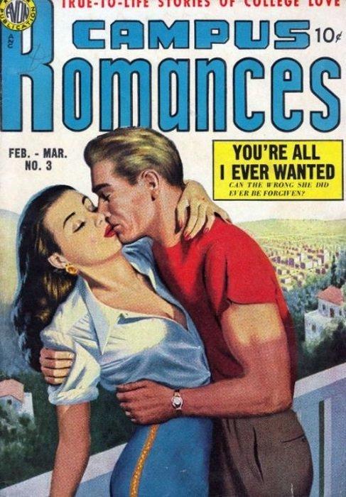 Campus Romances #3 (1950) Comic Books Campus Romances