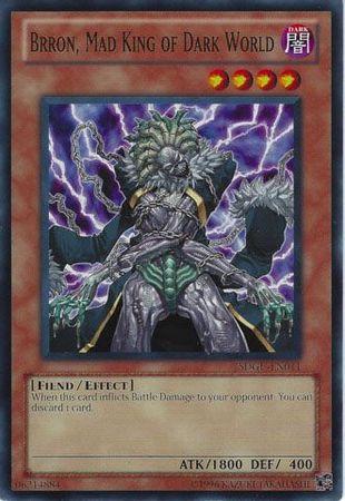 Brron, Mad King of Dark World SDGU-EN011 YuGiOh Structure Deck: Gates of the Underworld