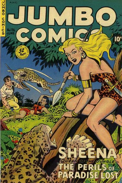 Jumbo Comics #136 (1950) Comic Books Jumbo Comics