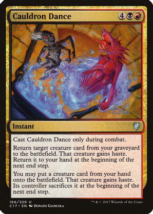 Cauldron Dance Magic Commander 2017