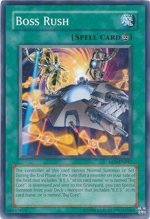 Boss Rush EEN-EN047 YuGiOh Elemental Energy