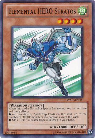 Elemental HERO Stratos RYMP-EN008 YuGiOh Ra Yellow Mega Pack