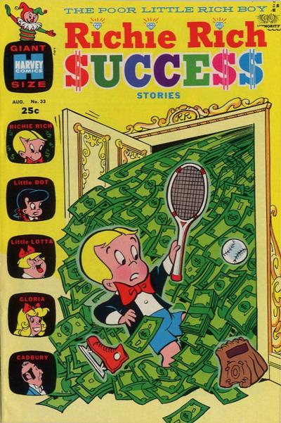 Richie Rich Success Stories #33 (1970) Comic Books Richie Rich Success Stories