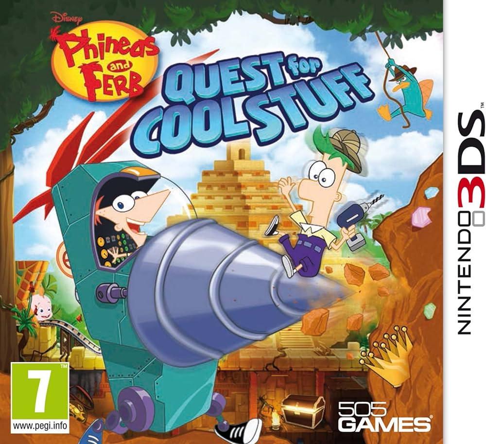 Phineas & Ferb: Quest For Cool Stuff PAL Nintendo 3DS