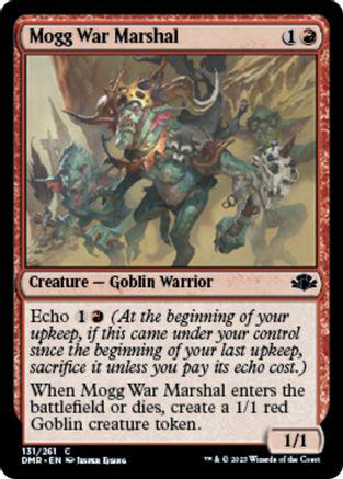 Mogg War Marshal #131 Magic Dominaria Remastered