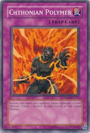 Chthonian Polymer DR04-EN117 YuGiOh Dark Revelation Volume 4