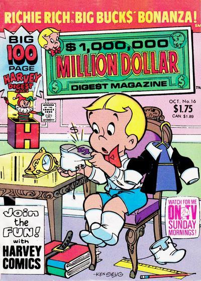 Richie Rich Million Dollar Digest #16 (1990) Comic Books Richie Rich Million Dollar Digest