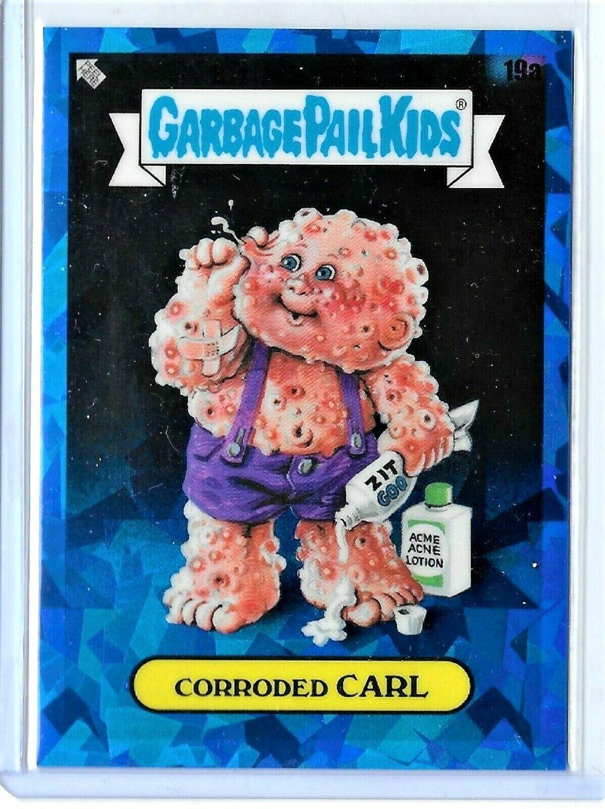 Corroded CARL #19a Garbage Pail Kids 2020 Sapphire