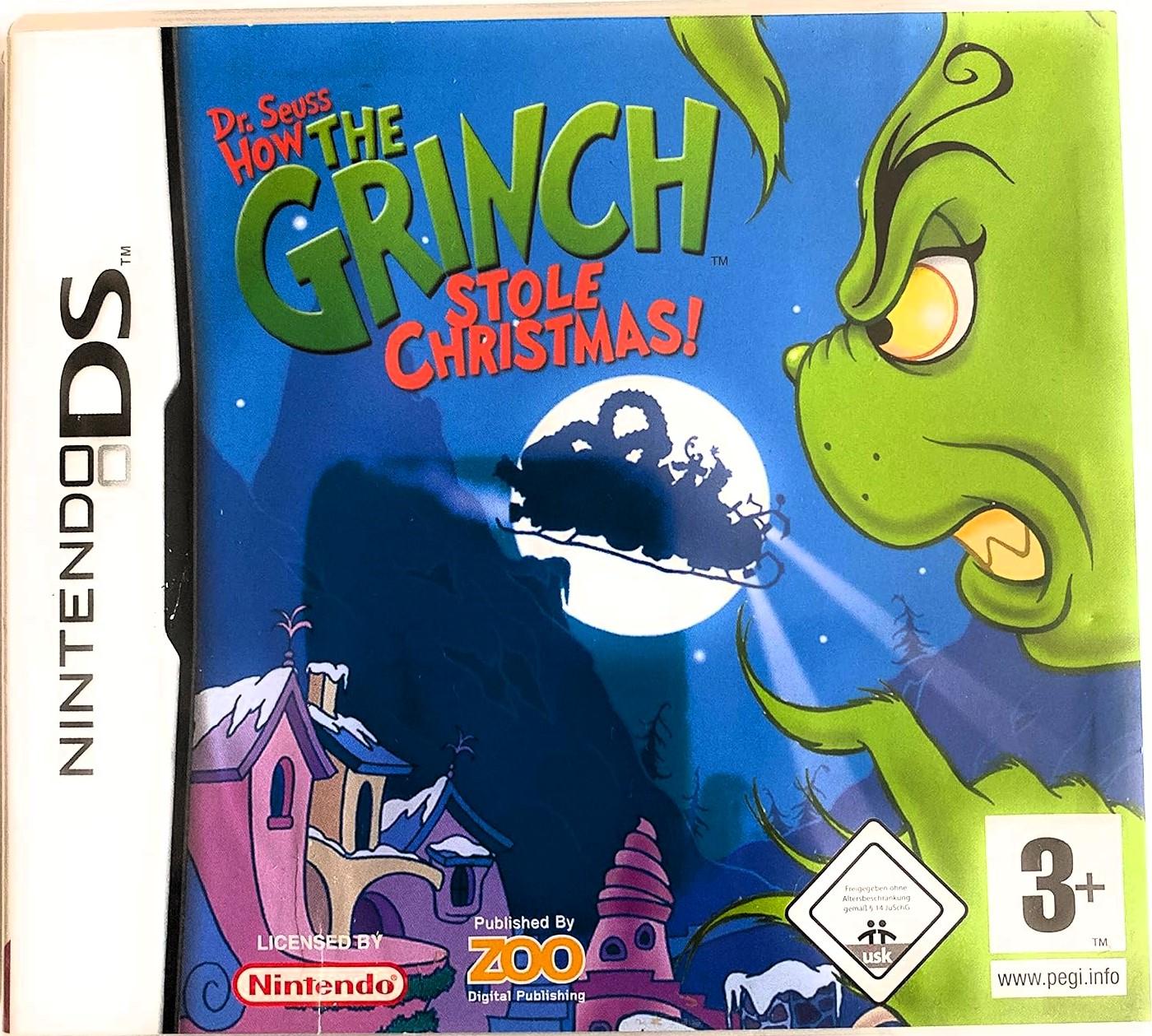 Dr Seuss How the Grinch Stole Christmas PAL Nintendo DS