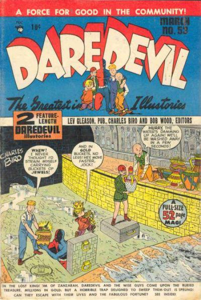 Daredevil Comics #53 (1949) Comic Books Daredevil Comics