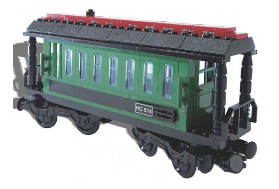 Passenger Wagon Green #4186872 LEGO Train