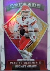Patrick Mahomes II  | Patrick Mahomes II [Purple] Football Cards 2021 Panini Rookies and Stars Crusade