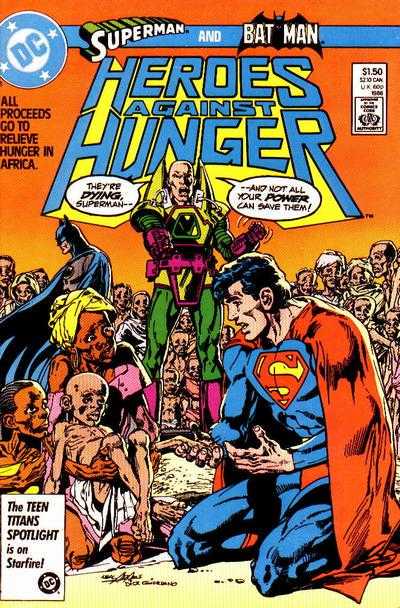 Heroes Against Hunger #1 (1986) Comic Books Heroes Against Hunger