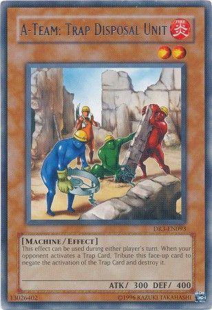 A-Team: Trap Disposal Unit DR3-EN093 YuGiOh Dark Revelation Volume 3