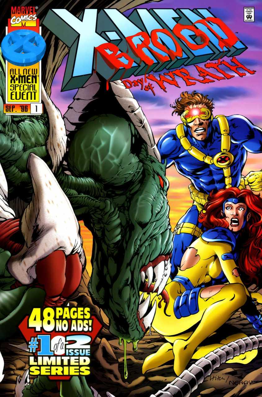X-Men vs. The Brood #1 (1996) Comic Books X-Men vs. The Brood