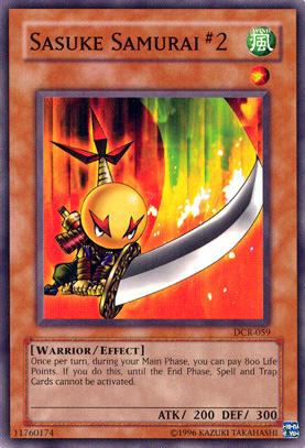 Sasuke Samurai 2 DCR-059 YuGiOh Dark Crisis