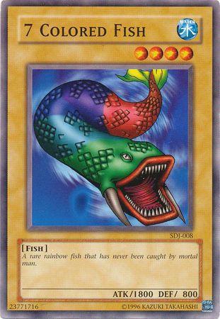 7 Colored Fish SDJ-008 YuGiOh Starter Deck: Joey