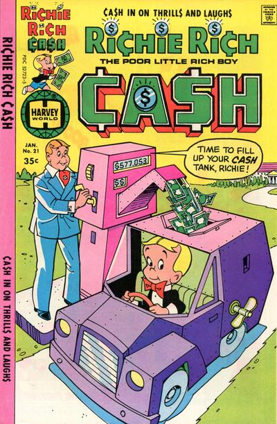 Richie Rich Cash #21 (1978) Comic Books Richie Rich Cash